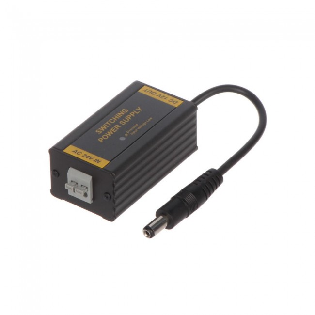 Toite konverter • sisse 24V AC/DC > välja 12V DC • 2A 15-AC24H-2A