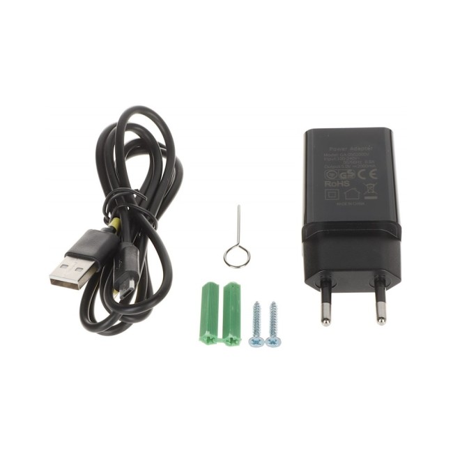 Miniatuurne IP Wi-Fi kaamera Tuya Smart äpiga ühendamiseks • 2MP 3.6mm 5VDC USB mSD APTI-W22H1-TUYA