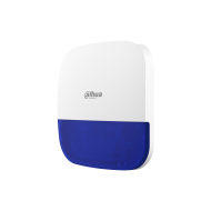 Dahua ARA13-W2(868) juhtmevaba valvesüsteemi välisireen • 110dB sinine vilkur temp andur 868MHz