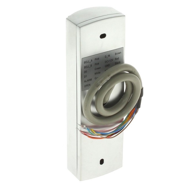 Autonoomne koodlukk • IP68 • 125kHz kaart või 4digit pin • 2000 kasutajat • uksekella nupp ATLO-KRM-822