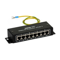 Ülepinge kaitse Ethernet ja PoE+ • 4 kanalit • AXON PRO Video IP Protector 4 PoE+ Ülepinge kaitse Ethernet ja PoE+ • 4 kanalit • AXON PRO Video IP Protector 4 PoE+