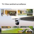 Imou Cruiser Triple kolm ühes Wi-Fi IP kaamera • 3MP+3MP fikseeritud + 5MP pöördkaamera IPC-S7UP-11M0WED