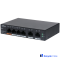 Dahua CS4006-4ET-60 DoLynk Care manageeritav switch • 4*Mbps PoE + 2*Gbps • 60W