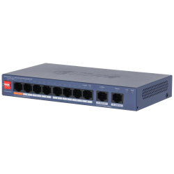 Dahua CS4010-8GT-60 DoLynk Care manageeritav switch 60W • 8*Gbps PoE + 2*Gbps uplink