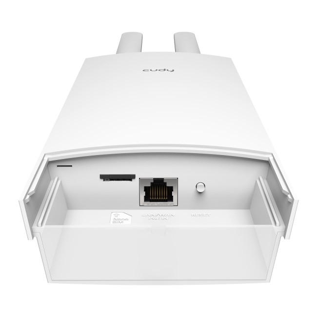 Cudy LT500-Outdoor 4G LTE WiFi ruuter • 150/50Mbps 4G LTE CAT4 • 300Mbps Wi-Fi 24V PoE (kmpl) IP65 Cudy LT500-Outdoor 4G LTE WiFi ruuter • 150/50Mbps 4G LTE CAT4 • 300Mbps Wi-Fi 24V PoE (kmpl) IP65