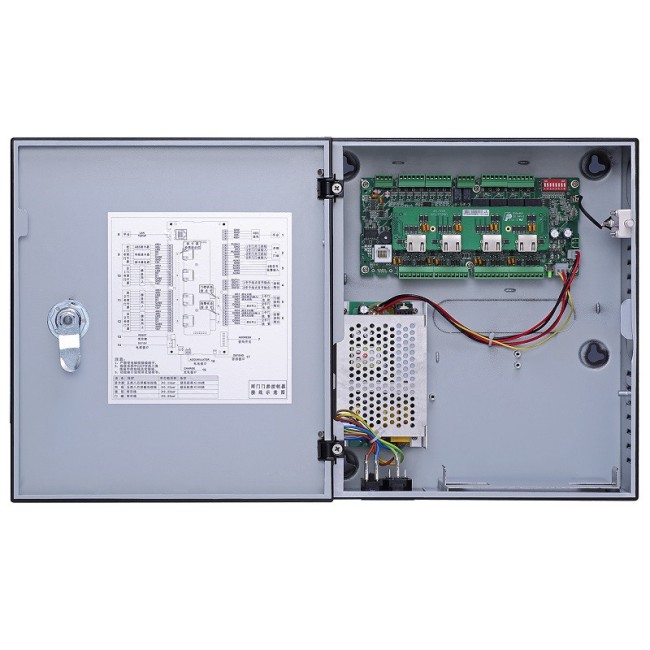 Dahua ASC1204C-S läbipääsusüsteemi nelja ukse kontroller • metallkast + toiteplokk Dahua ASC1204C-S läbipääsusüsteemi nelja ukse kontroller • metallkast + toiteplokk