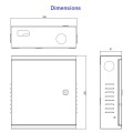 Dahua ASC1204C-S läbipääsusüsteemi nelja ukse kontroller • metallkast + toiteplokk Dahua ASC1204C-S läbipääsusüsteemi nelja ukse kontroller • metallkast + toiteplokk