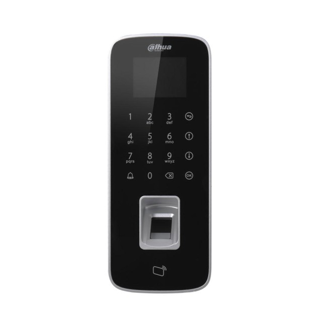 Dahua ASI1212D läbipääsusüsteemi ühe ukse standalone kontroller + kaardilugeja + sõrmejälje lugeja ASI1212D