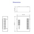 Dahua DEE1010B video-fono uksetelefoni relee laiendusmoodul • RS485 • 12VDC Dahua DEE1010B video-fono uksetelefoni relee laiendusmoodul • RS485 • 12VDC