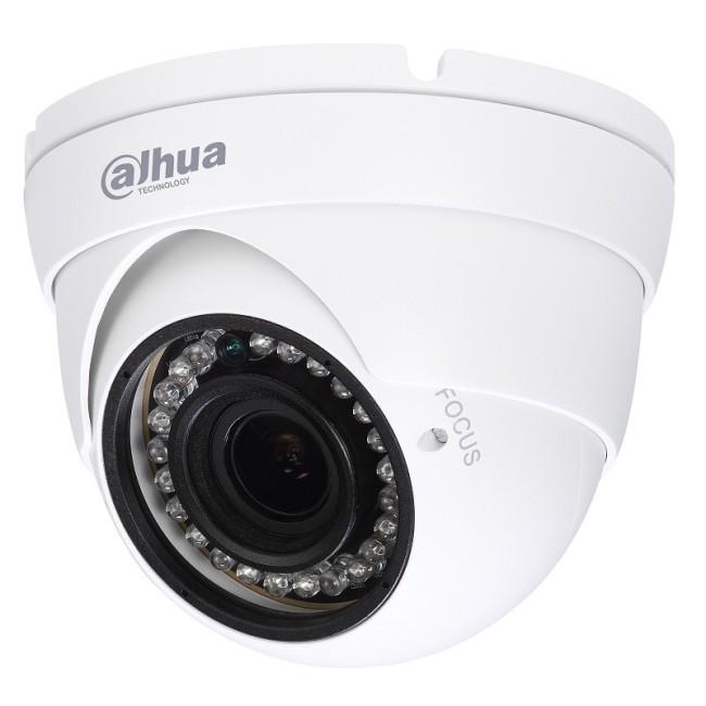 Dahua 2MP Lite seeria HDCVI TVI AHD CVBS kerakaamera • IP67 • IR30m • 2.7-12mm • metallkorpus Dahua 2MP Lite seeria HDCVI TVI AHD CVBS kerakaamera • IP67 • IR30m • 2.7-12mm • metallkorpus