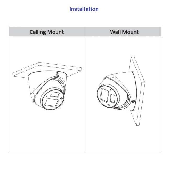 Dahua HAC-HDW1220G 2MP miniatuurne HDCVI kerakaamera • IP67 IR20m 3.6mm(82.8°) musta värvi HAC-HDW1220G-0360B