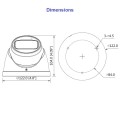 Dahua HAC-HDW2501T-Z-A 5MP Starlight HDCVI kerakaamera • WDR • audio • IR60m • 2.7-13.5mm HAC-HDW2501T-Z-A-27135
