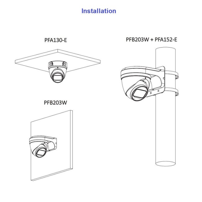 Dahua HAC-HDW2802T-A-0280B 8MP Pro seeria HDCVI kerakaamera • IP67 • IR50 • 2.8mm(110°) HAC-HDW2802T-A-0280B