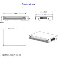 Dahua 4MP Pro seeria HDCVI tribrid salvesti • 16+8 kanalit • 1 HDD • IP kuni 5MP • 1U metall HCVR7116H-4M