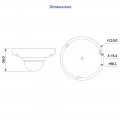Dahua IPC-HDB4431C-AS-0280B-S2 4MP IP mini kuppelkaamera • IP67 2.8mm (104°) mSD mikrofon Dahua IPC-HDB4431C-AS-0280B-S2 4MP IP mini kuppelkaamera • IP67 2.8mm (104°) mSD mikrofon