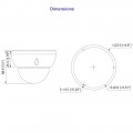 Dahua IPC-HDBW5442R-ASE 4MP IP kuppelkaamera • ePoE WDR(140) WizMind IR50m I/O audio 3.6mm(89°) IPC-HDBW5442R-ASE-0360B