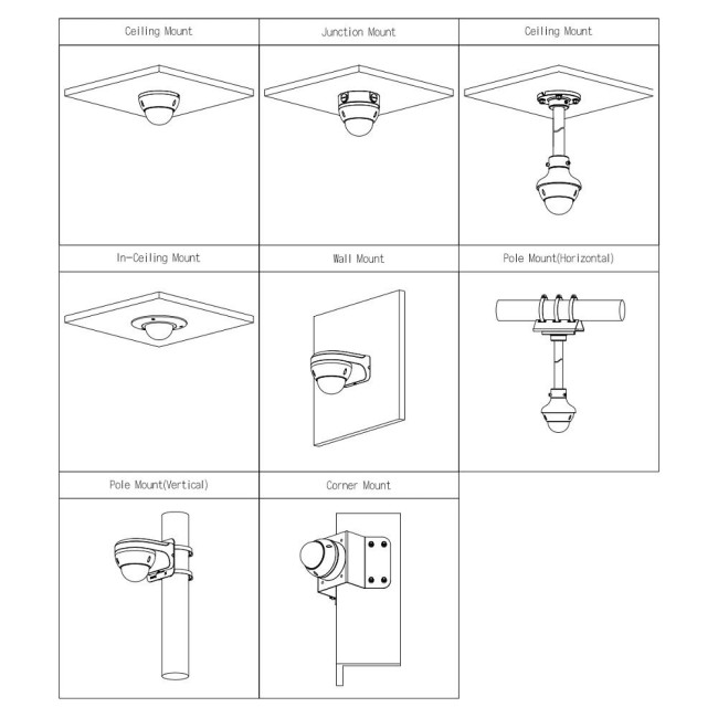 Dahua IPC-HDBW3841R-ZAS 8MP IP WizSense kuppelkaamera • IR40m 2.7–13.5mm audio alarm IPC-HDBW3841R-ZAS-27135