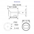 Dahua IPC-HFW2431S-S-S2 4MP IP torukaamera • WDR • IR30m • 3.6mm IPC-HFW2431S-S-0360B-S2