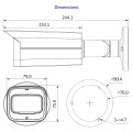 Dahua IPC-HFW5442T-ASE 4MP IP torukaamera • ePoE WDR(140) IVS-AI IR50m I/O audio 2.8mm IPC-HFW5442T-ASE-0280B