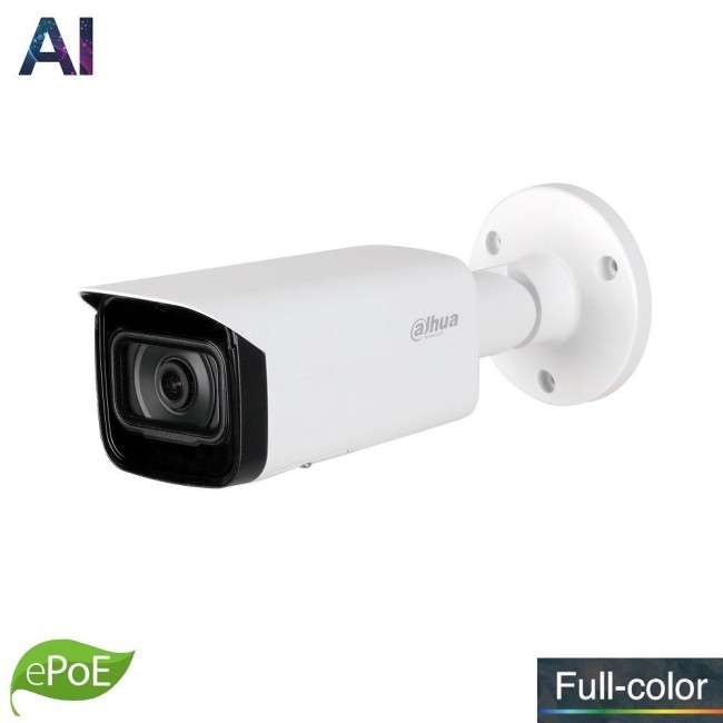 Dahua IPC-HFW5449T-ASE-NI 4MP IP torukaamera • Full-color ePoE WDR AI-IVS I/O audio mSD 3.6mm Dahua IPC-HFW5449T-ASE-NI 4MP IP torukaamera • Full-color ePoE WDR AI-IVS I/O audio mSD 3.6mm