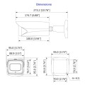 Dahua IPC-HFW5442E-ZE 4MP IP torukaamera • ePoE WDR(140) IVS-AI IR50m I/O audio 2.7-12mm IPC-HFW5442E-ZE-2712
