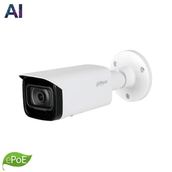 Dahua IPC-HFW5442T-ASE 4MP IP torukaamera • ePoE WDR(140) IVS-AI IR50m I/O audio 2.8mm IPC-HFW5442T-ASE-0280B