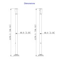 Dahua IPMAE9-0100A numbrituvastuskaamera paigalduspost • 1278mm * 60mm alumiinium Dahua IPMAE9-0100A numbrituvastuskaamera paigalduspost • 1278mm * 60mm alumiinium