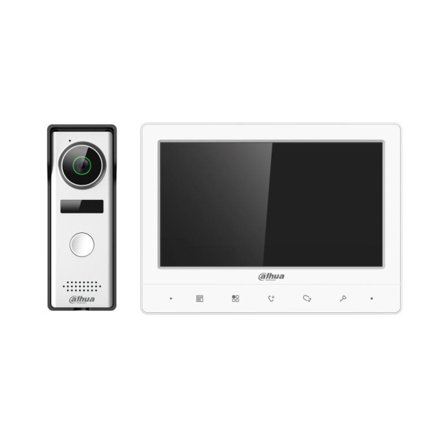 Dahua analoog video-fono uksetelefoni komplekt (monitor + kaameramoodul)