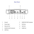 Dahua NVR4104-P-4KS2/L 4 kanaliga Lite seeria 4K IP salvesti • 80Mbps • 8MP • 1HDD • 4PoE • 1U plast NVR4104-P-4KS2/L