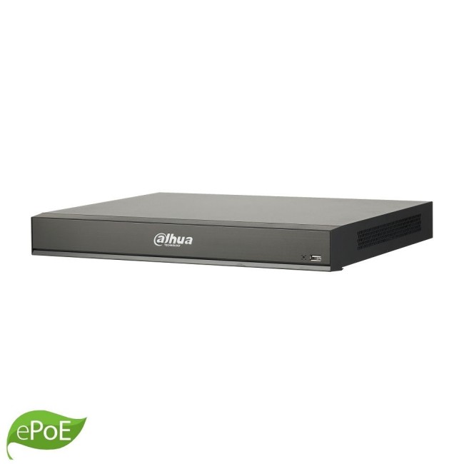 Dahua NVR5216-8P-I 16 kanaliga Pro-AI seeria IP salvesti • 8 ePoE • 320Mbps • 2HDD • 1U Dahua NVR5216-8P-I 16 kanaliga Pro-AI seeria IP salvesti • 8 ePoE • 320Mbps • 2HDD • 1U