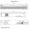Dahua 64 kanaliga Pro seeria 4K IP salvesti • 320Mbps • 12MP • 2HDMI+VGA • 4HDD • 1.5U korpus Dahua 64 kanaliga Pro seeria 4K IP salvesti • 320Mbps • 12MP • 2HDMI+VGA • 4HDD • 1.5U korpus