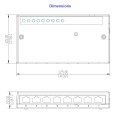 Dahua PFS3008-8ET-L mittemanageeritav 8 pordiga lihtne väikesegabariidiline switch Dahua PFS3008-8ET-L mittemanageeritav 8 pordiga lihtne väikesegabariidiline switch