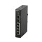 Dahua mittemanageeritav switch • PoE 3*100Mbps + Hi-PoE 1*1000Mbps + 2*1000Mbps Base-X • 96W