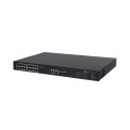 Dahua PFS3220-16GT-240 mittemanageeritav switch • PoE 16*Gbps + 2+2*Gbps combo • 240W Dahua PFS3220-16GT-240 mittemanageeritav switch • PoE 16*Gbps + 2+2*Gbps combo • 240W