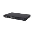 Dahua PFS3228-24GT-360 mittemanageeritav switch • PoE 24*Gbps + 2+2*Gbps combo • 360W Dahua PFS3228-24GT-360 mittemanageeritav switch • PoE 24*Gbps + 2+2*Gbps combo • 360W