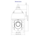 Dahua SD49425XB-HNR 4MP IP Starlight PTZ kaamera • IR100m 25*suum • AI-IVS SD49425XB-HNR
