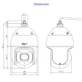 Dahua SD6CE445XA-HNR 4MP IP PTZ kaamera • WizSense IR250m 45*suum Auto-tracking Starlihgt+ Dahua SD6CE445XA-HNR 4MP IP PTZ kaamera • WizSense IR250m 45*suum Auto-tracking Starlihgt+