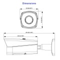 Dahua TPC-BF5600-B termokaamera bullet 640*512 35mm uncooled sensor, athermalised lens