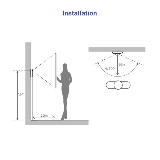 Dahua VTO2101E-P IP video-fonosüsteemi välipaneel • IP65 IK10 • 2MP • vaatenurk 100° Dahua VTO2101E-P IP video-fonosüsteemi välipaneel • IP65 IK10 • 2MP • vaatenurk 100°