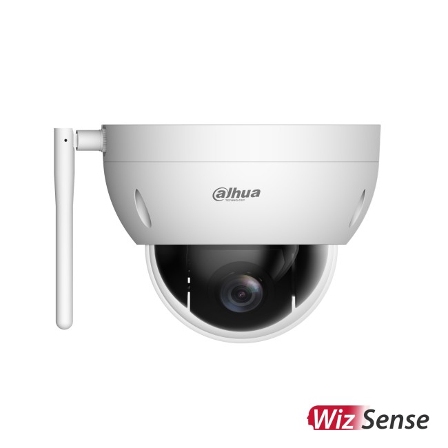 Dahua SD22404DB-GNY-W 4MP IP mini Wi-Fi PTZ kuppelkaamera • WizSense 4x suum IP66 IK10 12V