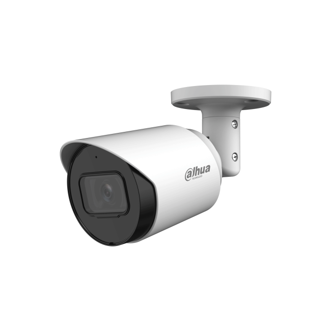Dahua HAC-HFW1200T-0280B-S6 2MP Lite seeria HDCVI TVI AHD CVBS torukaamera • IP67 • IR30m • 2.8mm HAC-HFW1200T-0280B-S6