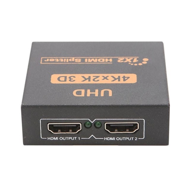 Aktiivne HDMI-SP-1/2KF 4K toega HDMI splitter 1in - 2out Aktiivne HDMI-SP-1/2KF 4K toega HDMI splitter 1in - 2out