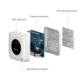 Dahua Wisualarm HY-GA40A maagaasi lekke andur • metaan CH4 12VDC 2 väljundit HY-GA40A