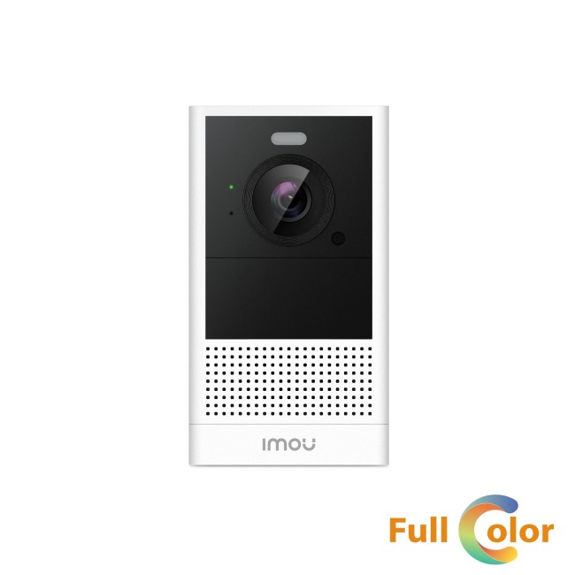 Imou Cell2 4MP akuga IP kaamera • mikrofon+kõlar+sireen • fix 2.8mm(110°) • IR10m • mSD • 5V IPC-B46LP-White-IMOU