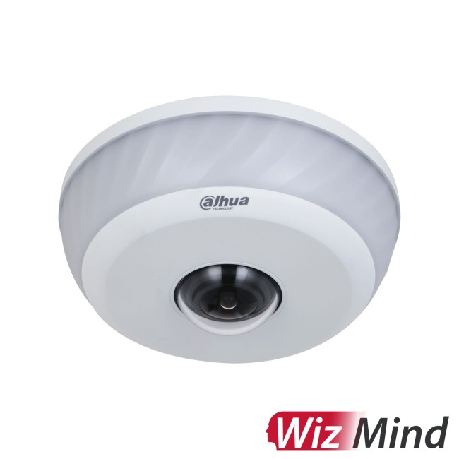 Dahua IPC-EB81242-PD parkla fisheye kohakaamera • 12 parkimiskohta • 7 indikaatori värvi IPC-EB81242-PD