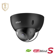 Dahua IPC-HDBW5442E-ZE-S3-BLACK 4MP IP kuppelkaamera • ePoE WDR(140) IVS-AI IR40m I/O audio 2.7-12mm