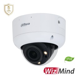 Dahua IPC-HDBW5449R1-ZE-LED 4MP IP kuppelkaamera • WizMind LED 40m I/O audio 2.7-12mm Mic