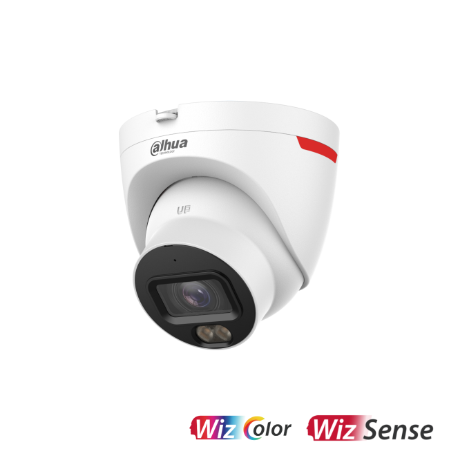 Dahua IPC-HDW2449T-S-PRO-S1 4MP IP kerakaamera • WizSense WizColor LED 30m 2.8mm(105°) Mic