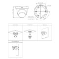 Dahua IPC-HDW2531TM-AS-S2-BLACK 5MP IP kerakaamera • IR30m mSD 2.8mm(102°) Mic IPC-HDW2531TM-AS-0280B-S2-BLACK