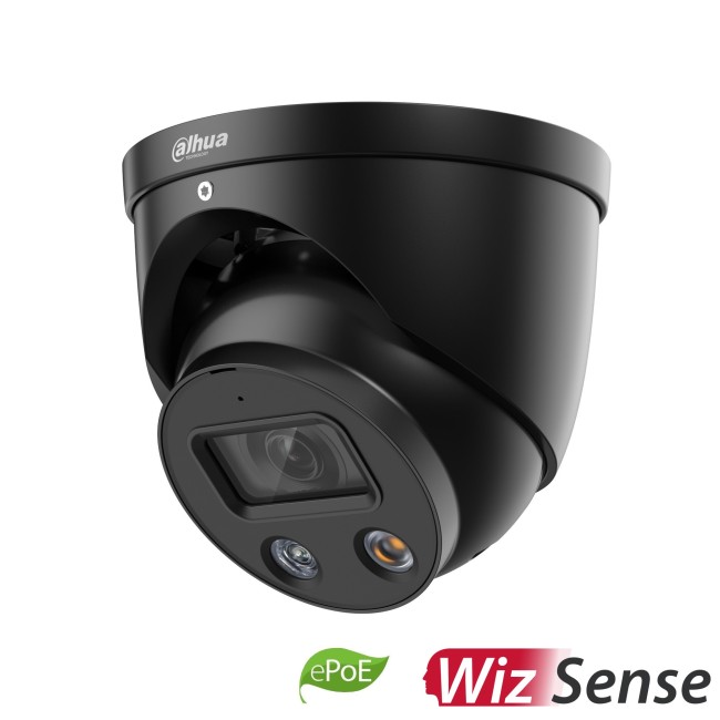 Dahua IPC-HDW3849H-AS-PV-BLACK 8MP IP kerakaamera • TiOC 2.0 Dual-Led 30m 2.8mm(106°) Mic alarm IPC-HDW3849H-AS-PV-0280B-BLACK